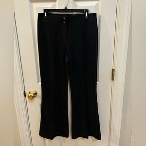 Black Flared Trousers Carole Wren